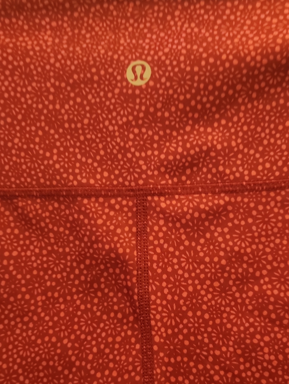 Lululemon Burgundy High-Waist Leggings - Picture 4 of 5
